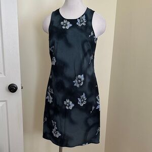 Vintage Jodi Michaels Floral Sleeveless Dress Size 9/10